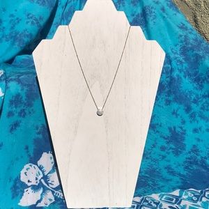 Delicate gold and silver necklace